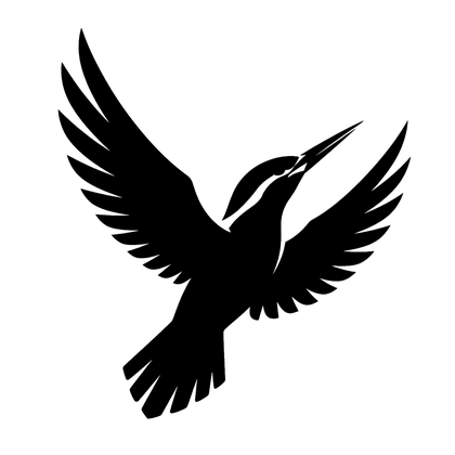 ハルシオン社の社章(カワセミ)